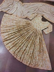 Vestido de tela de la India de paquistaní, vestido de la colección de ropa de kanarkali, Kameez, Shalwar, Kameez, listo para usar, 2022 - Product Image 2