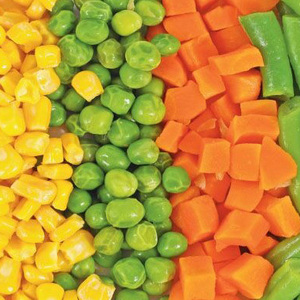 Fournisseur OEM/ODM de légumes surgelés mixtes IQF : carotte, pois verts, maïs, bon prix - Product Image 1