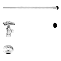 RKB0016 1/2" Nom. Kit de rehausseurs ondulés X 3/8" X 12" - Poignée transversale