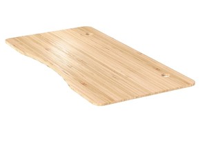 <b>Solid</b> Bamboo Natural <b>Wood</b> <b>Desk</b> Top Replacement Surface Board Electric Height Adjustable Standing <b>Desk</b> Modern Eco-Friendly - Product Image 3
