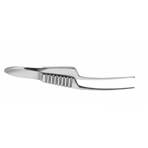 Pinzas Oftálmicas de Precisión Fischer-Arlt Iris Forceps Standard 1x2 Dientes, Instrumento Microquirúrgico de Acero Inoxidable Reutilizable - Product Image 6