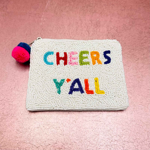 Petite bourse à monnaie en toile de coton brodée avec des perles, design nostalgique, pour les filles de petite ville |   Pochette en strass en gros |   Personnalisation OEM - Product Image 6