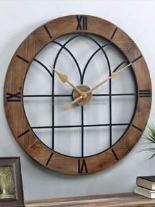 Reloj de pared epoxi de artículos decorativos para el hogar de calidad de madera estándar para sala de estar, dormitorio y decoración de oficina de INdia - Product Image 6