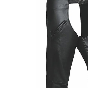 2026 Trending Clothes Women Leather <b>Chaps</b> Custom Made Design Wholesale Rate High Quality Women Leather <b>Chaps</b> - Product Image 3