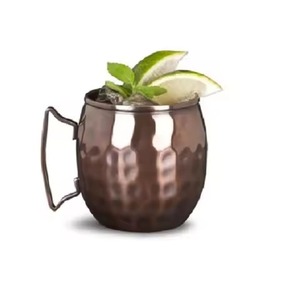 Taza de Cobre Premium para Cócteles Moscow Mule, Vaso para Bebidas, para Bar, Cocina, Mesa de Comedor - Product Image 4