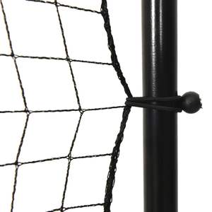 Filet de rebond de football en HDPE noir 144,1''x35,4''x72'' pour entraînement - Product Image 5