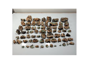 อะโพฟิลไลต์สีเขียวธรรมชาติสวยงาม พร้อมเฮอแลนไดต์ ชุดแร่ธาตุคริสตัล ตัวอย่างคุณภาพพรีเมียม สำหรับตั้งโชว์ คอลเลกชันหินบำบัด - Product Image 2