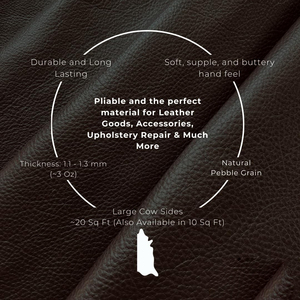 High Quality Natural Cowhide Genuine <b>Leather</b> Pebble Grain Olive Shade Different Colors for Shoes Luggage Garment Accessories - Product Image 3