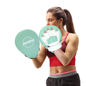 Almohadillas de boxeo de cuero al por mayor en grandes cantidades, el mejor fabricante, nuevas almohadillas de moda para boxeo, de fábrica - Product Image 5