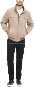 Mes Bomber <b>Jacket</b> <b>Winter</b> 100% Cotton Fleece OEM Service Custom Design Wholesale Latest Designs <b>Long</b> Sleeve Men's O-Neck Unisex - Product Image 3