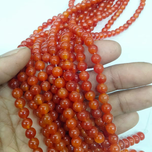 ลูกปัดคาร์เนเลียนธรรมชาติ - Product Image 1