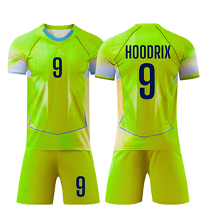 Uniforme de Fútbol Personalizado OEM para Hombre, Conjunto de Camiseta y Pantalones Cortos Sublimados, Transpirables, de Secado Rápido, con Logotipo y Número - Product Image 2