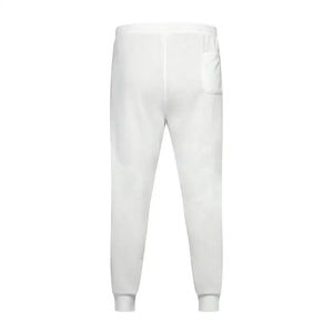 <b>Men's</b> <b>White</b> Hooded Zip-Up Tracksuit <b>Jacket</b> Gray Color Blocking Full Sleeve Casual Wear Winter Style Comfortable 100% Cotton - Product Image 4