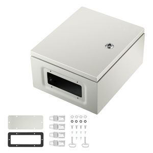 Armadio Elettrico in Acciaio NEMA 4X 12 X 10 X 6 piedi IP67 Impermeabile e Antipolvere per Esterni/Interni - Product Image 2