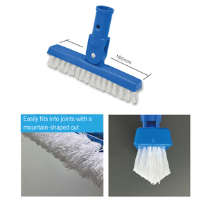 แปรงขัดพื้นหัวแบนทรงสี่เหลี่ยม ทนทาน สำหรับใช้ในบ้านและสำนักงาน - Product Image 1