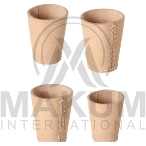 Custom Handmade Eco-Friendly Durable Leather <b>Dice</b> Shaker Cup for Parties-MAKUM INTERNATIONAL - Product Image 4
