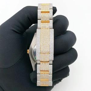 Excellent Quality Hip hop <b>iced</b> <b>out</b> diamond <b>watch</b> for men with bold design for stage performance Available For Sale - Product Image 2