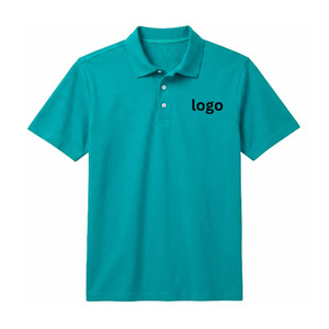Camiseta Polo de Manga Corta para Hombre, de Alta Calidad, 100% Poliéster y Spandex, Transpirable, Tejido de Punto Liso, con Bolsillo y Diseño Personalizado Impreso - Product Image 1