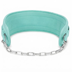 Ceinture de musculation en néoprène Advanced Sports Gear, légère, douce au toucher, rembourrée, réglable, avec chaîne en acier inoxydable - Product Image 2