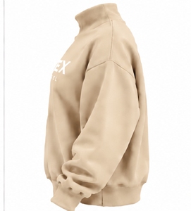Sweat-shirt à col roulé Index Apparel, coupe ample, unisexe, style minimaliste, vêtements d'automne - Product Image 3
