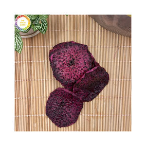 Tranches de fruit du dragon séchées en vrac pour l'exportation, qualité alimentaire supérieure, pitahaya déshydratée, ISO 22000, Vietnam - Product Image 1