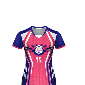 Custom Men's <b>Volleyball</b> Team Uniform Jersey Shorts <b>Set</b> Sublimation Printed Custom Team Name Elastic Waist Quick Dry 100% - Product Image 4