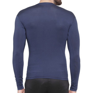 Chemises de compression tricotées unies légères écologiques pour l'entraînement et le quotidien, tissu respirant, coutures robustes, longues - Product Image 2