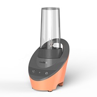 Mélangeur portable sans BPA à affichage LED à deux vitesses avec source d'alimentation électrique à bouton-poussoir à vitesse variable pour un usage domestique