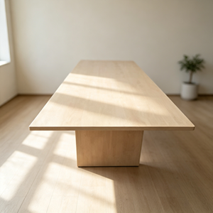 Durable Rectangular Modern Chipboard Melamine Commercial <b>Office</b> Meeting Conference <b>Table</b> Professional Corporate Hotel Use AY - Product Image 1