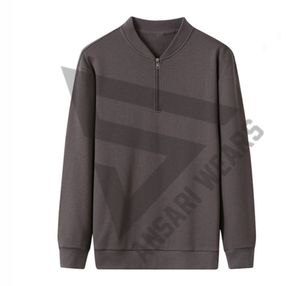 2026 University Cardigans Long Sleeves crew Neck Knitted Sweaters with zip up Decoration Casual Winter OEM Sweaters - Product Image 1