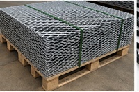 Clôture de sécurité en métal expansé en aluminium, résistante à la corrosion, panneau de clôture sur mesure avec motif diamant de 2 à 200 mailles