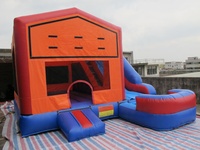 Videur commercial gonflable résistant avec la glissière humide et sèche combinée pour des enfants à vendre