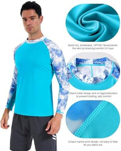 เสื้อแรชการ์ดสั่งทำพิเศษสำหรับผู้ใหญ่ พิมพ์ลายแบบซับลิเมชั่น แขนเสื้อน้ำหนักเบา ราคาถูกมาก - Product Image 3
