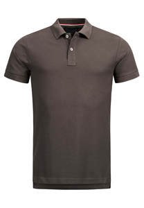 Chemise polo pour homme tendance, couleur gris, haute qualité, nouveau style, respirante, style décontracté, vêtements pour homme - Product Image 5