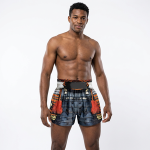 Shorts imprimés unisexes, impression par sublimation, polyester respirant, vêtements d'arts martiaux mixtes, coupe décontractée pour adultes - Product Image 4