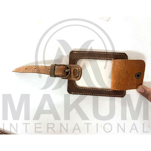 Étiquettes de bagages de voyage très vendues, étiquettes de valise, étiquettes de bagages en cuir personnalisées en gros - Product Image 4