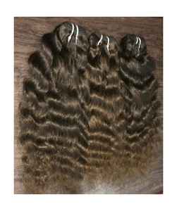 Paquetes naturales 100% cabello crudo sin procesar cabello de color negro al por mayor cabello humano indio de onda del cuerpo virgen - Product Image 6