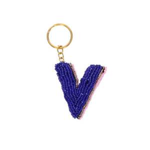 <b>Wine</b> Glass Beaded Keychain Canvas Woven Circle Pattern Classic Style Inlay Design Red Pink Resin Crafted <b>Charm</b> - Product Image 2