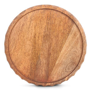 Bandeja de servicio de madera de mango hecha a mano de primera calidad, apta para lavavajillas para cocina, comedor y decoración del hogar - Product Image 5