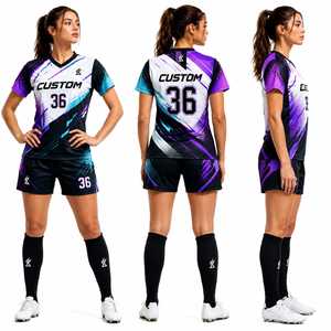Nouveau Maillot de Foot Col V 2026 – Meilleur Prix, Haute Qualité, Respirant, Séchage Rapide, 100% Polyester – Pour Femme et Adulte - Product Image 5