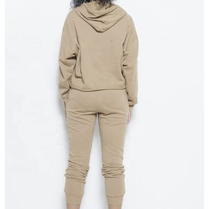 Nouvel ensemble de survêtement noir en coton grande taille pour homme 2024 – Haut court à manches longues et pantalon de jogging - Product Image 4