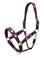 Licou de polo en cuir d'Argentine solide et réglable en cuir et nylon licou de cheval durable et saisonnier conceptions personnalisées