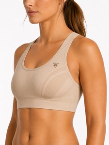 Soutien-gorge de sport élégant pour femme, nouvelle collection, grandes tailles, personnalisable, respirant, écologique, en dentelle, compression, fitness, fermeture avant - Product Image 3