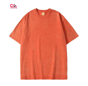 เสื้อยืดผู้ชายทรงโอเวอร์ไซส์สีเทา CARE MASTER ลายพิมพ์รูปภาพสีขาว คอกลม แขนสั้น สไตล์สตรีท ผ้าคอตตอนเจอร์ซีย์ ทรงพอดีตัว - Product Image 4