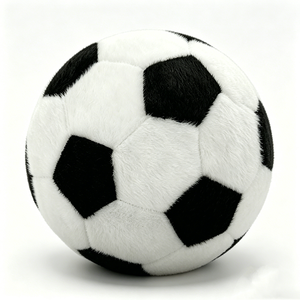 Ballon de football en peluche personnalisé 11CM-30CM, jouet doux pour bébés de 0 à 24 mois, unisexe, rembourré de coton PP - Product Image 3