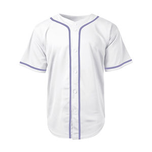 Camiseta de Béisbol Personalizable Unisex para Adultos, 100% Poliéster, Secado Rápido, Cuello en V, Ropa Deportiva para Softbol, Uso en Exteriores, Precios Razonables - Product Image 1