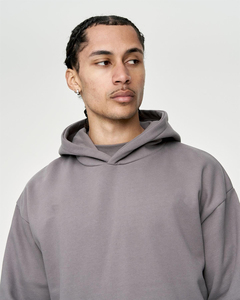 High quality <b>polyester</b> cotton <b>hoodies</b> Regular fit drop shoulder <b>hoodies</b> Custom logo blank <b>polyester</b> <b>hoodies</b> - Product Image 2