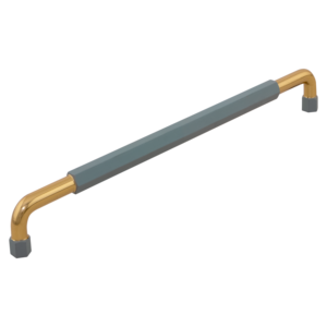 Aluminum Long <b>Cabinet</b> Handle Cresto Hexagonal Curved Pull Brass <b>Gold</b> Rose <b>Gold</b> Matt Black Wardrobe Door Hardware - Product Image 4
