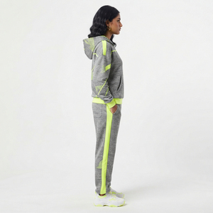 Ensemble de survêtement sublimé pour femmes, longueur intégrale, 100% polyester polaire, vêtements de sport, ensemble de course, entraînement décontracté - Product Image 3