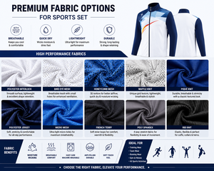 เสื้อแจ็คเก็ตทีมแบบกำหนดเอง OEM ODM เสื้อกีฬาแบบซิปเต็มตัว เสื้อแจ็คเก็ตฝึกซ้อมแบบซับลิเมชั่น ชุดกีฬาทีมแบบยืดได้สี่ทิศทาง - Product Image 5